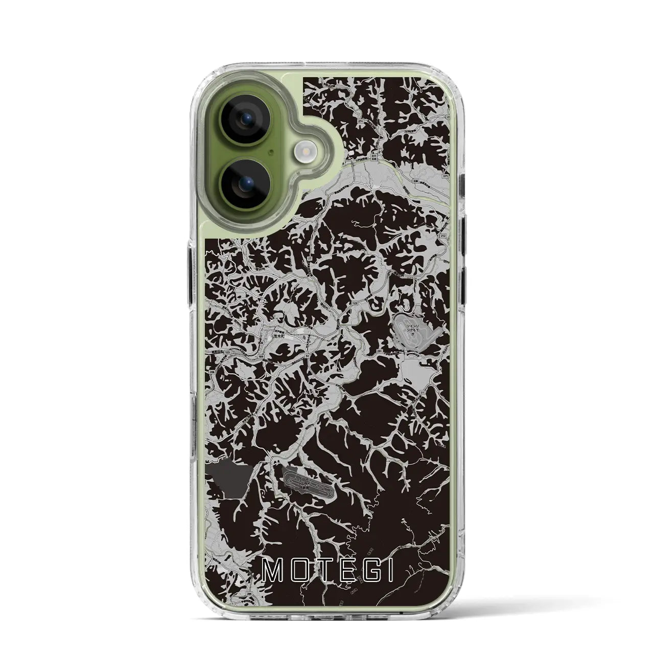 【茂木（栃木県）】地図柄iPhoneケース（MagSafeタイプ）