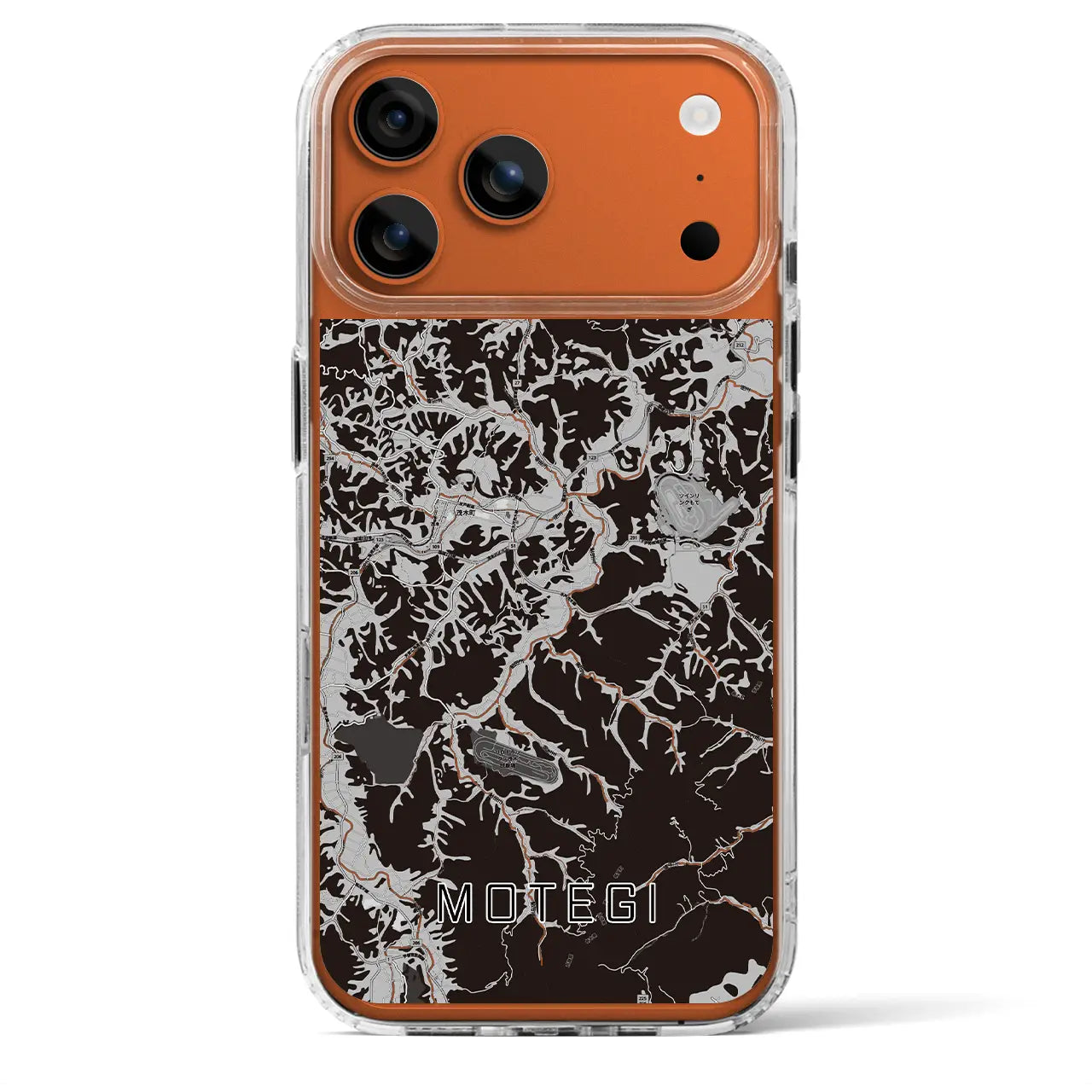 【茂木（栃木県）】地図柄iPhoneケース（MagSafeタイプ）