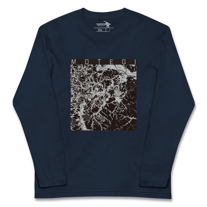 【茂木（栃木県）】地図柄ロングスリーブTシャツ