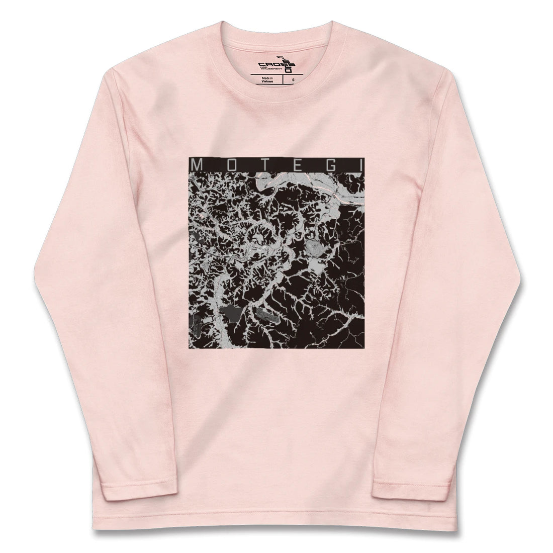 【茂木（栃木県）】地図柄ロングスリーブTシャツ