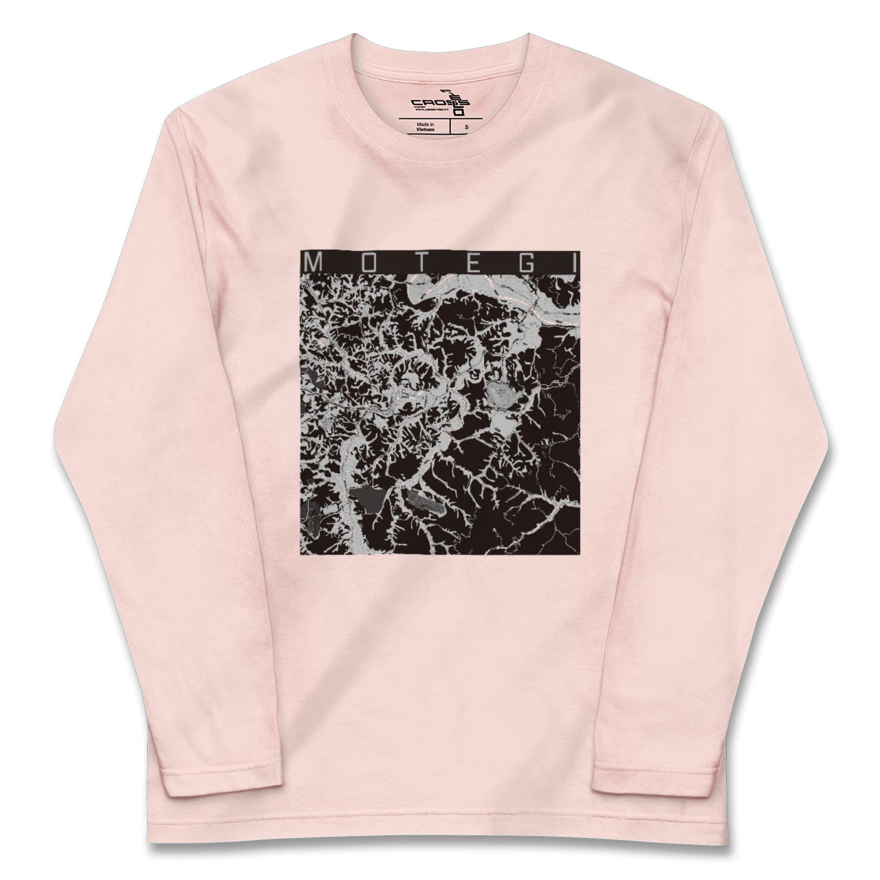 【茂木（栃木県）】地図柄ロングスリーブTシャツ