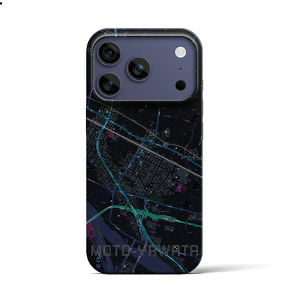 【本八幡（千葉県）】地図柄iPhoneケース（バックカバータイプ）