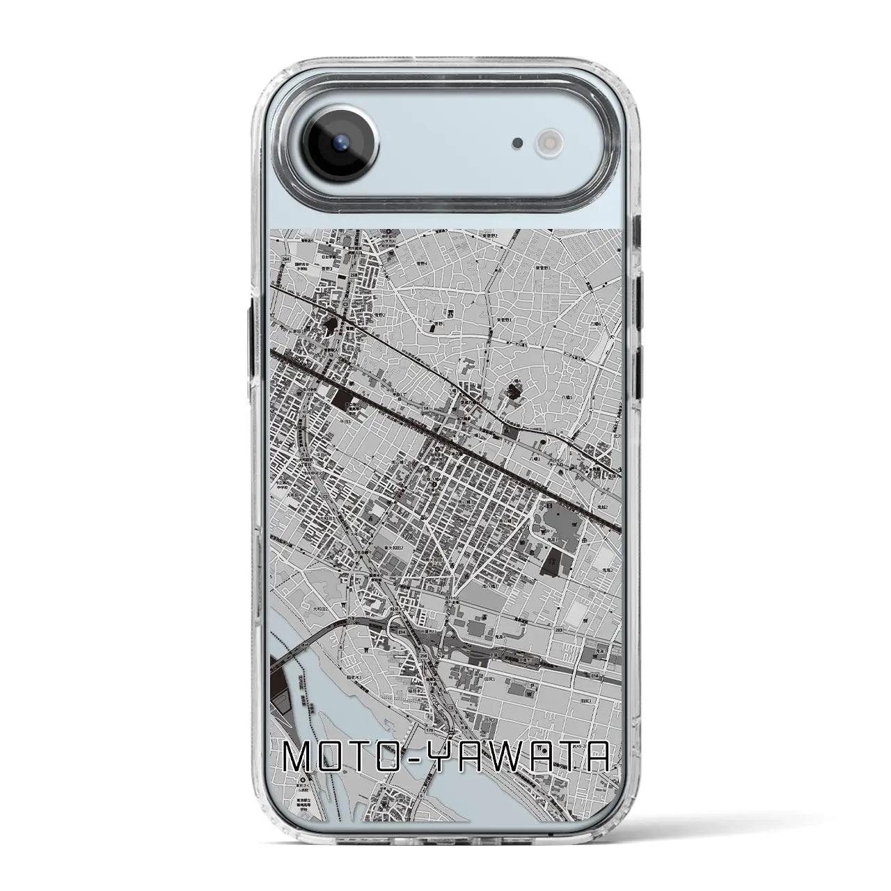 【本八幡（千葉県）】地図柄iPhoneケース（MagSafeタイプ）