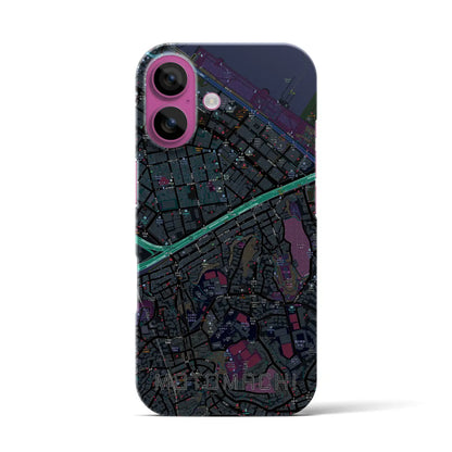 【元町（神奈川県）】地図柄iPhoneケース（バックカバータイプ）