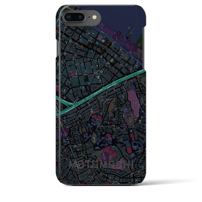 【元町（神奈川県）】地図柄iPhoneケース（バックカバータイプ）