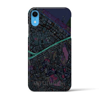 【元町（神奈川県）】地図柄iPhoneケース（バックカバータイプ）