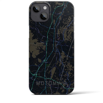 【本宮（福島県）】地図柄iPhoneケース（バックカバータイプ）