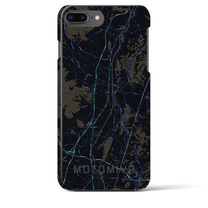 【本宮（福島県）】地図柄iPhoneケース（バックカバータイプ）