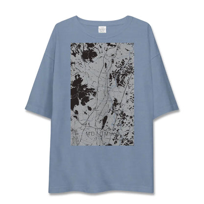 【本宮（福島県）（福島県）】地図柄ビッグシルエットTシャツ