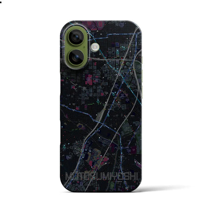 【元住吉（神奈川県）】地図柄iPhoneケース（バックカバータイプ）