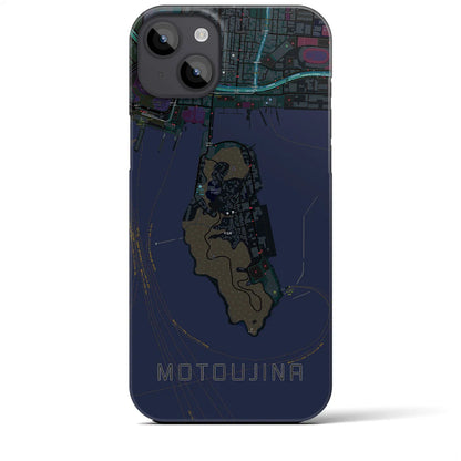 【元宇品（広島県）】地図柄iPhoneケース（バックカバータイプ）