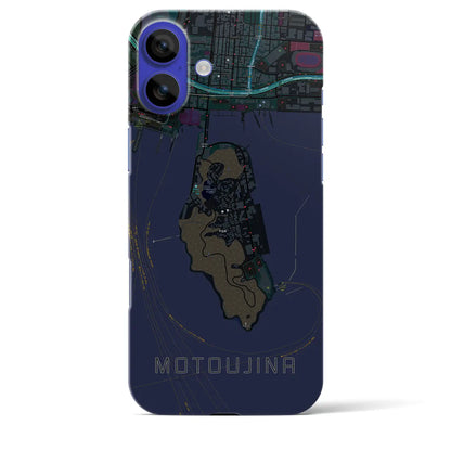 【元宇品（広島県）】地図柄iPhoneケース（バックカバータイプ）