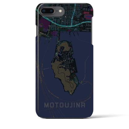 【元宇品（広島県）】地図柄iPhoneケース（バックカバータイプ）