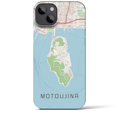 【元宇品（広島県）】地図柄iPhoneケース（バックカバータイプ）