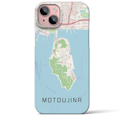 【元宇品（広島県）】地図柄iPhoneケース（バックカバータイプ）