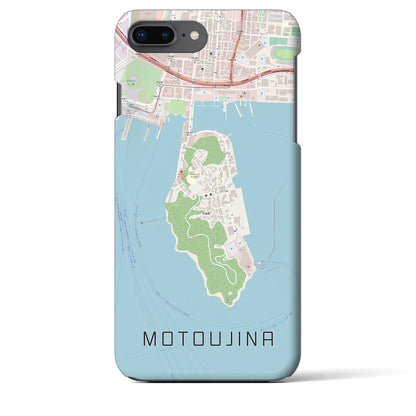 【元宇品（広島県）】地図柄iPhoneケース（バックカバータイプ）