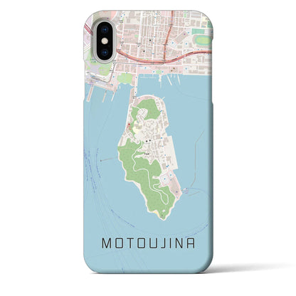 【元宇品（広島県）】地図柄iPhoneケース（バックカバータイプ）