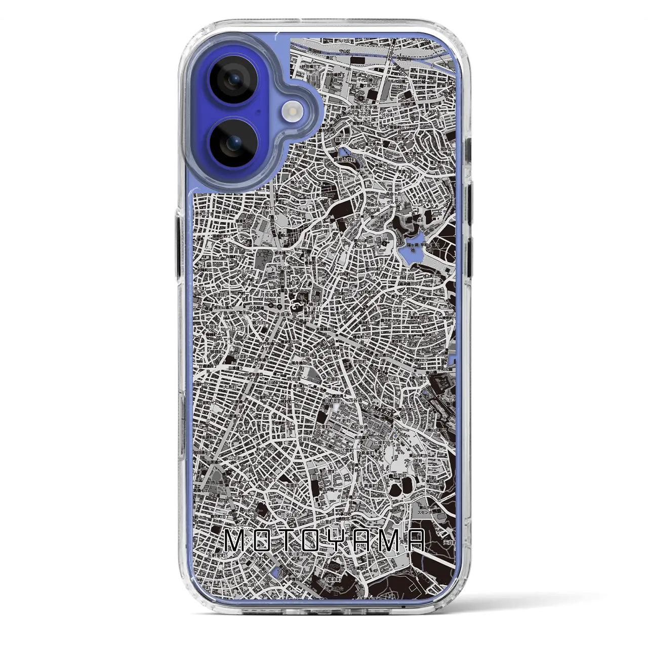 【本山（愛知県）】地図柄iPhoneケース（MagSafeタイプ）