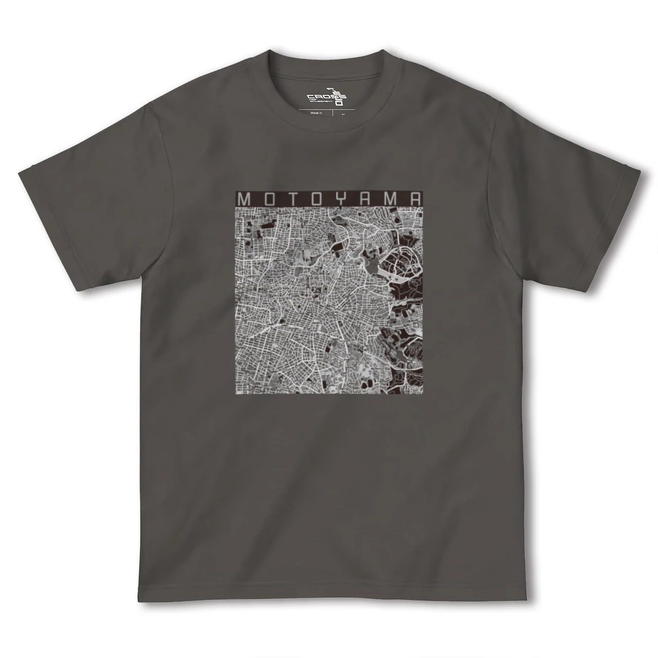 【本山（愛知県）（愛知県）】地図柄ヘビーウェイトTシャツ