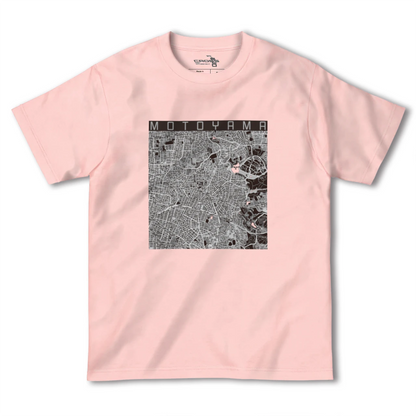 【本山（愛知県）（愛知県）】地図柄ヘビーウェイトTシャツ