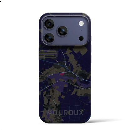 【ムルー（フランス）】地図柄iPhoneケース（バックカバータイプ）