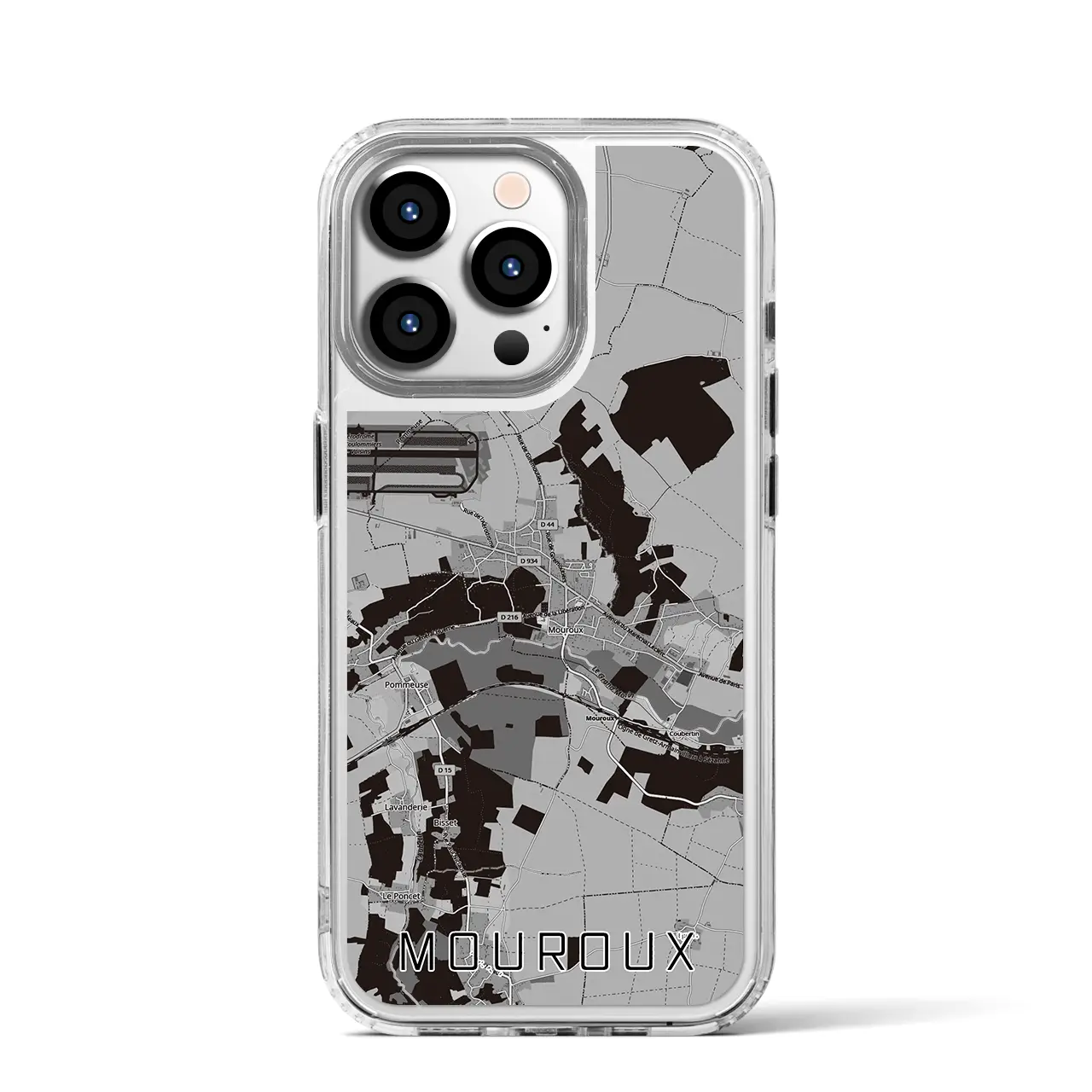 【ムルー（フランス）】地図柄iPhoneケース（MagSafeタイプ）