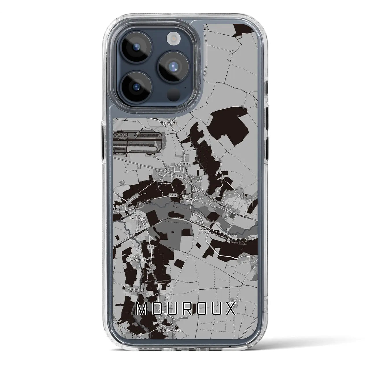 【ムルー（フランス）】地図柄iPhoneケース（MagSafeタイプ）