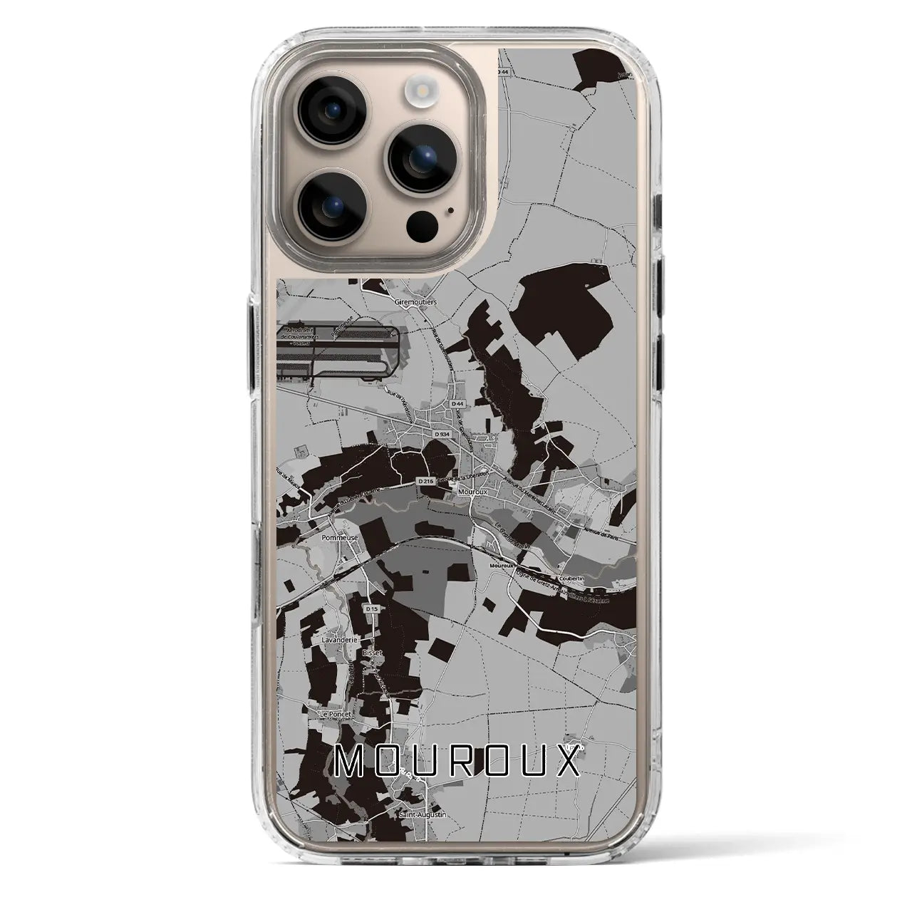 【ムルー（フランス）】地図柄iPhoneケース（MagSafeタイプ）