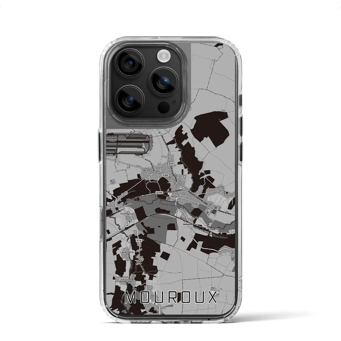【ムルー（フランス）】地図柄iPhoneケース（MagSafeタイプ）