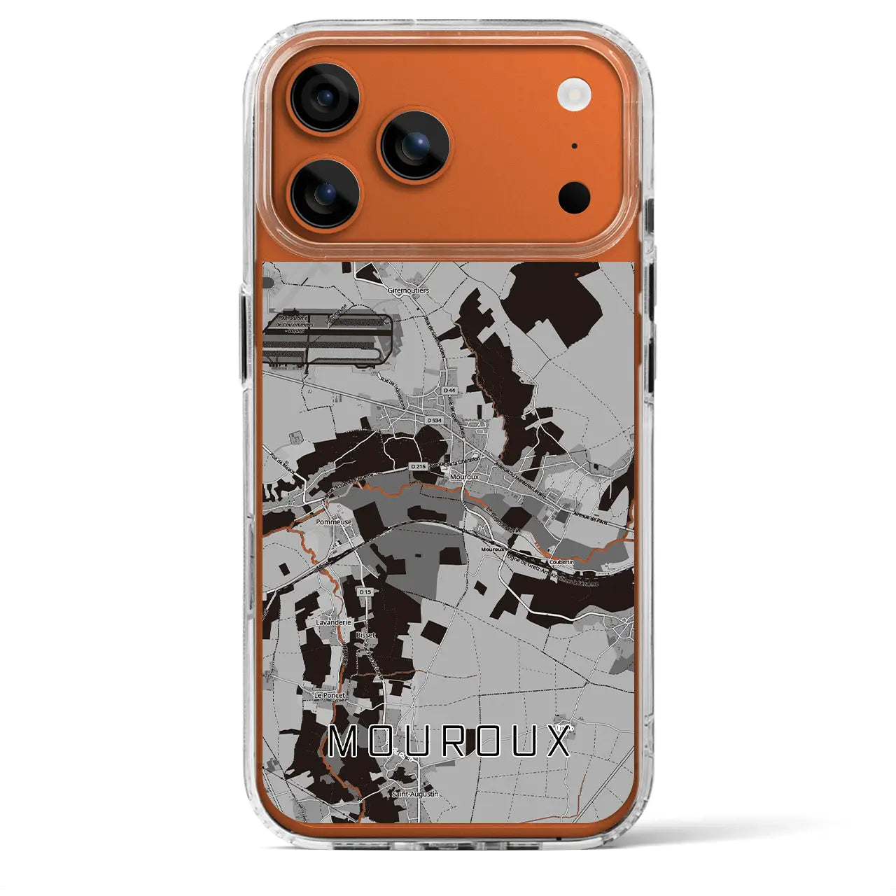 【ムルー（フランス）】地図柄iPhoneケース（MagSafeタイプ）