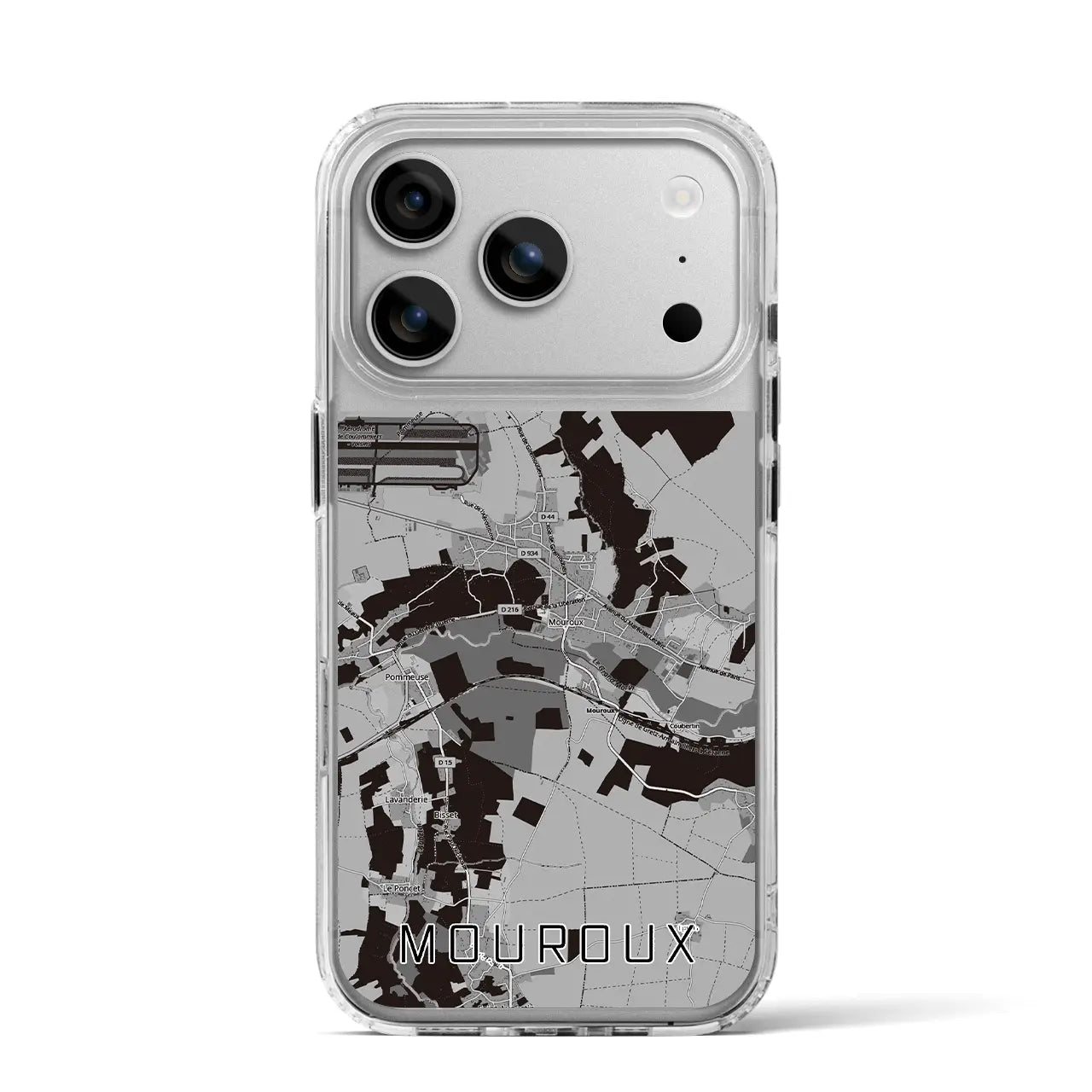 【ムルー（フランス）】地図柄iPhoneケース（MagSafeタイプ）