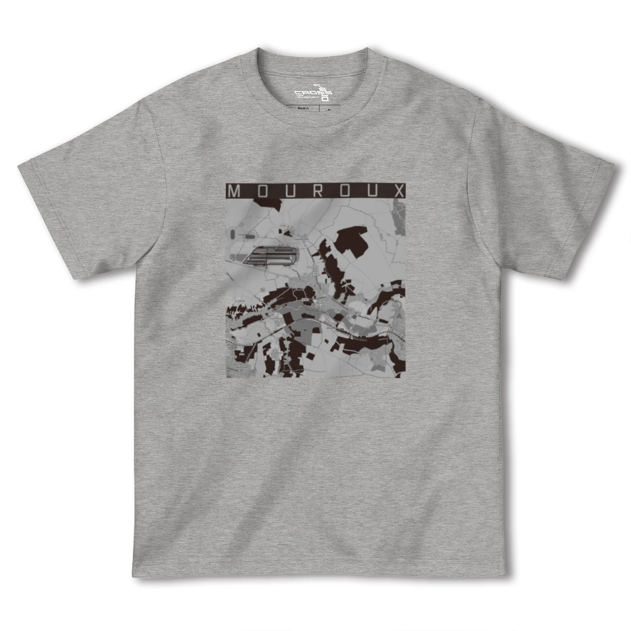 【ムルー(フランス)】地図柄ヘビーウェイトTシャツ