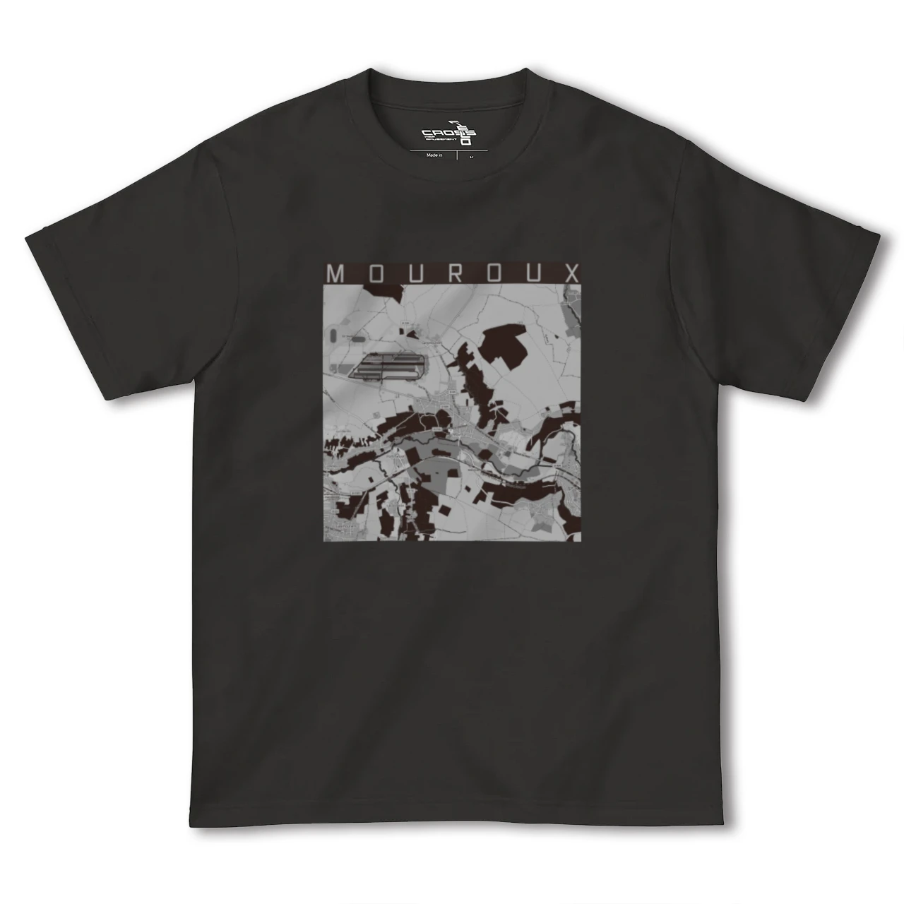 【ムルー(フランス)】地図柄ヘビーウェイトTシャツ