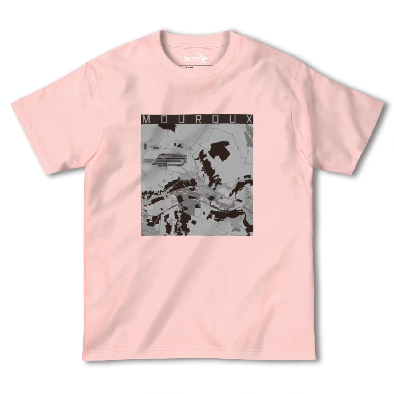 【ムルー(フランス)】地図柄ヘビーウェイトTシャツ
