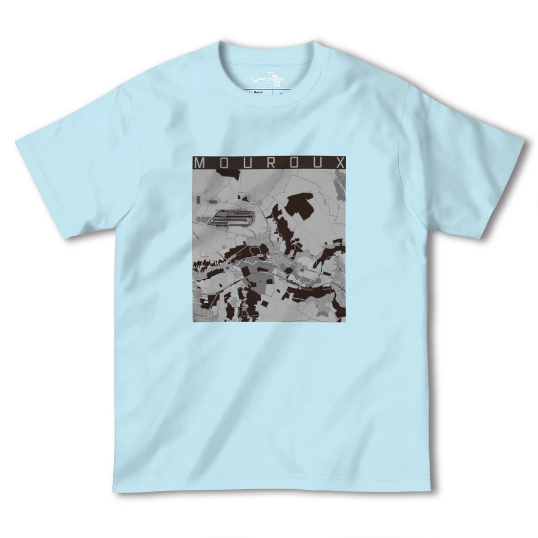 【ムルー(フランス)】地図柄ヘビーウェイトTシャツ