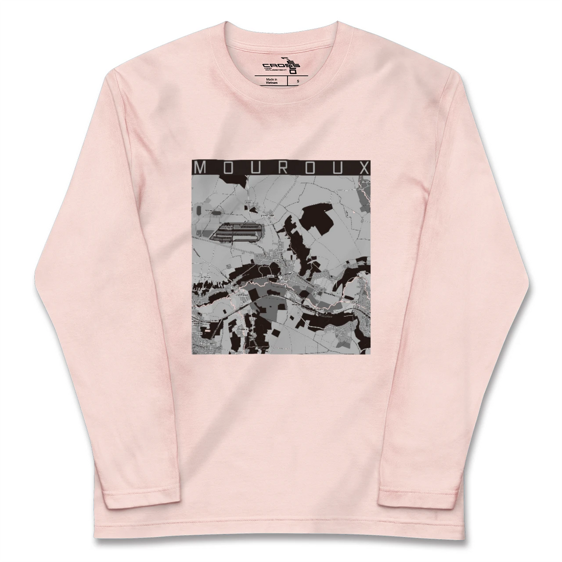 【ムルー(フランス)】地図柄ロングスリーブTシャツ