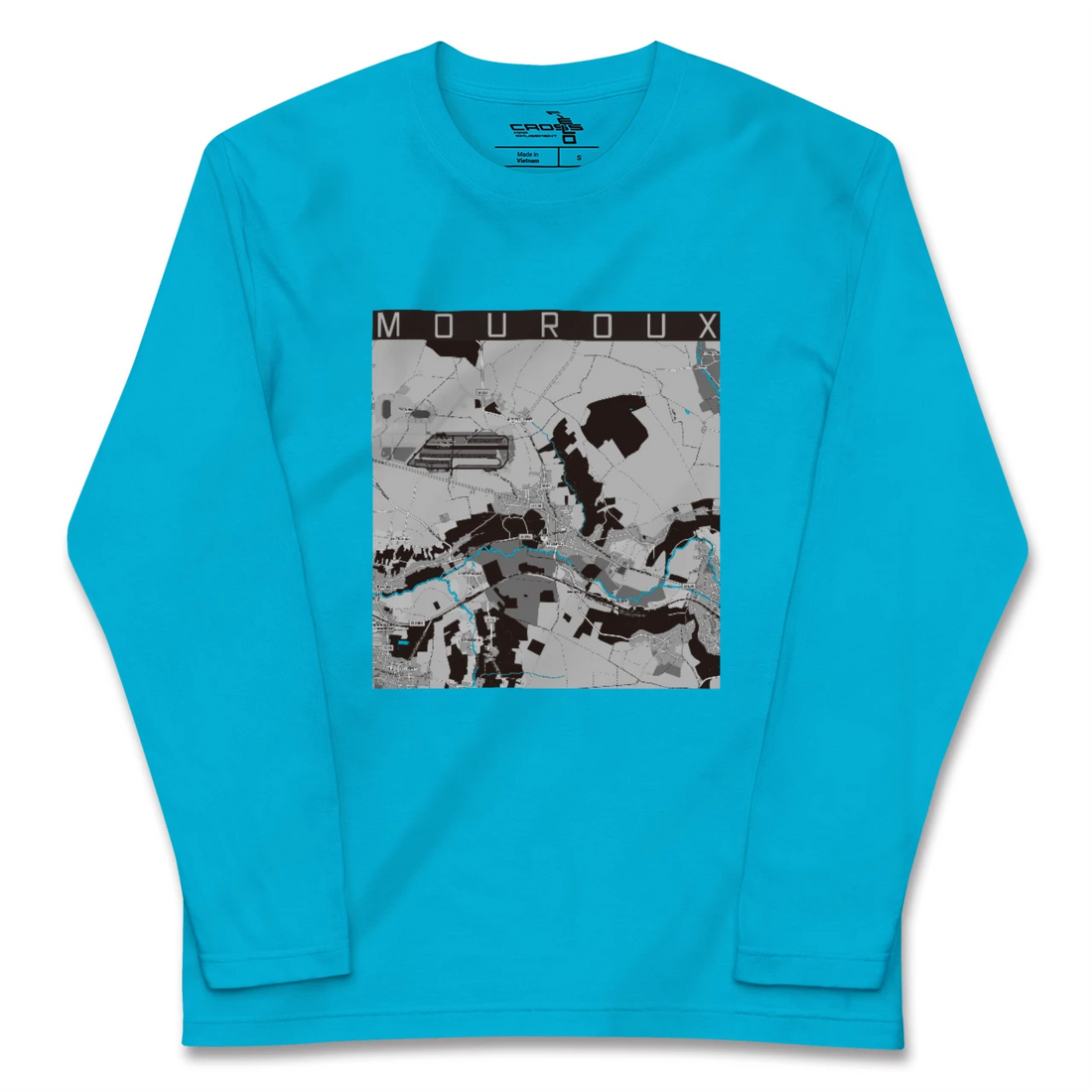 【ムルー(フランス)】地図柄ロングスリーブTシャツ