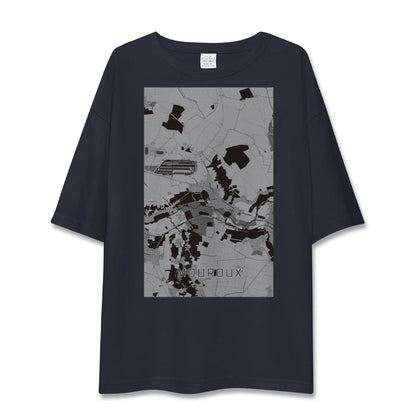 【ムルー（フランス）】地図柄ビッグシルエットTシャツ