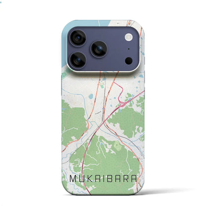 【向井原（愛媛県）】地図柄iPhoneケース（バックカバータイプ）