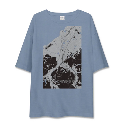 【向井原（愛媛県）】地図柄ビッグシルエットTシャツ