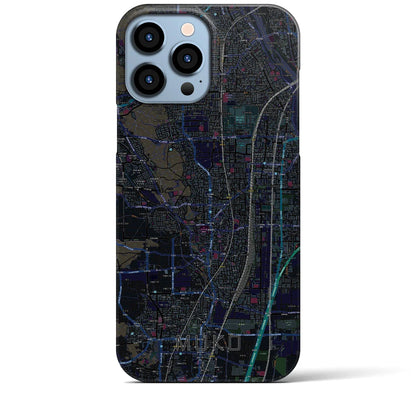 【向日（京都府）】地図柄iPhoneケース（バックカバータイプ）