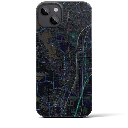 【向日（京都府）】地図柄iPhoneケース（バックカバータイプ）