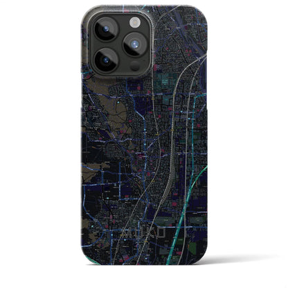 【向日（京都府）】地図柄iPhoneケース（バックカバータイプ）