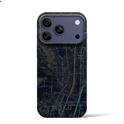 【向日（京都府）】地図柄iPhoneケース（バックカバータイプ）