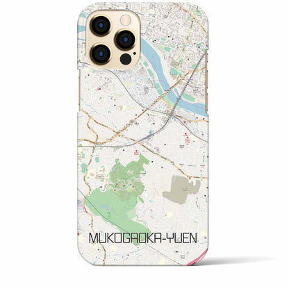 【向ヶ丘遊園（神奈川県）】地図柄iPhoneケース（バックカバータイプ）