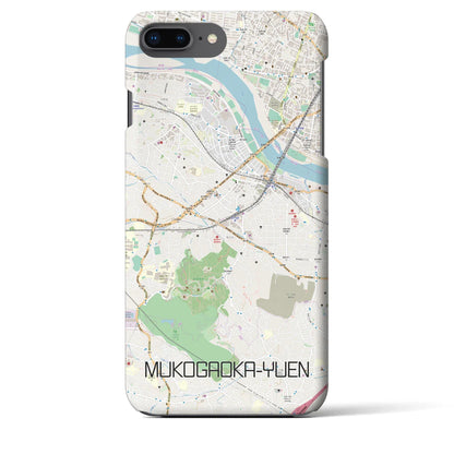 【向ヶ丘遊園（神奈川県）】地図柄iPhoneケース（バックカバータイプ）