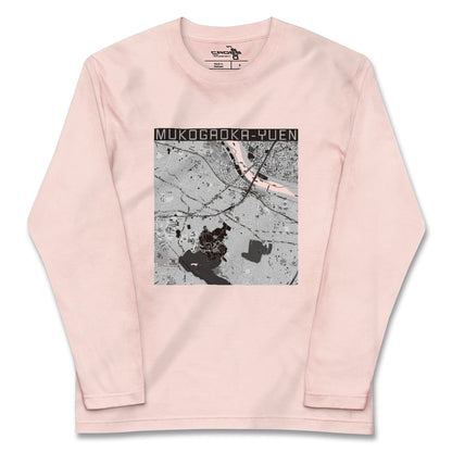 【向ヶ丘遊園（神奈川県）】地図柄ロングスリーブTシャツ