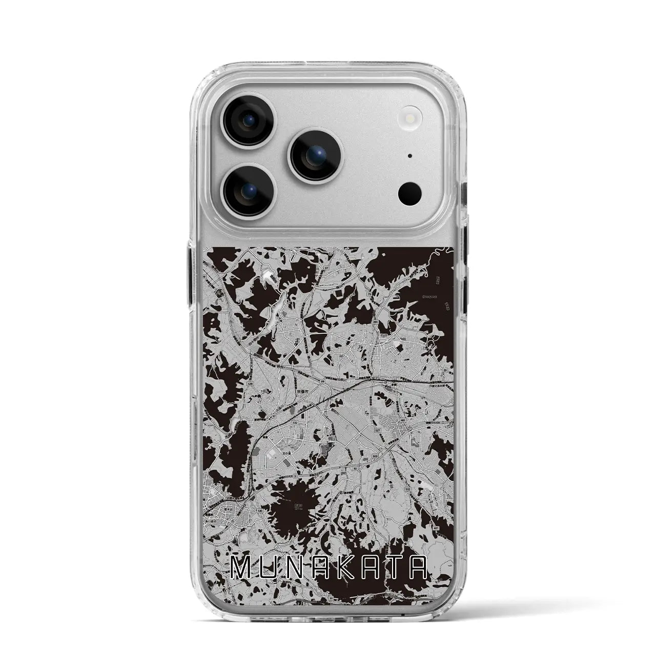 【宗像（福岡県）】地図柄iPhoneケース（MagSafeタイプ）