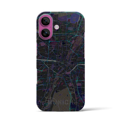 【ミュンヘン（ドイツ）】地図柄iPhoneケース（バックカバータイプ）