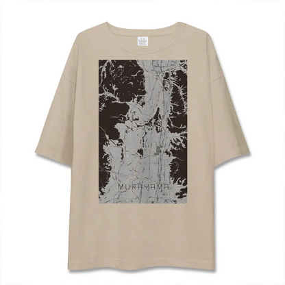 【村山（山形県）】地図柄ビッグシルエットTシャツ